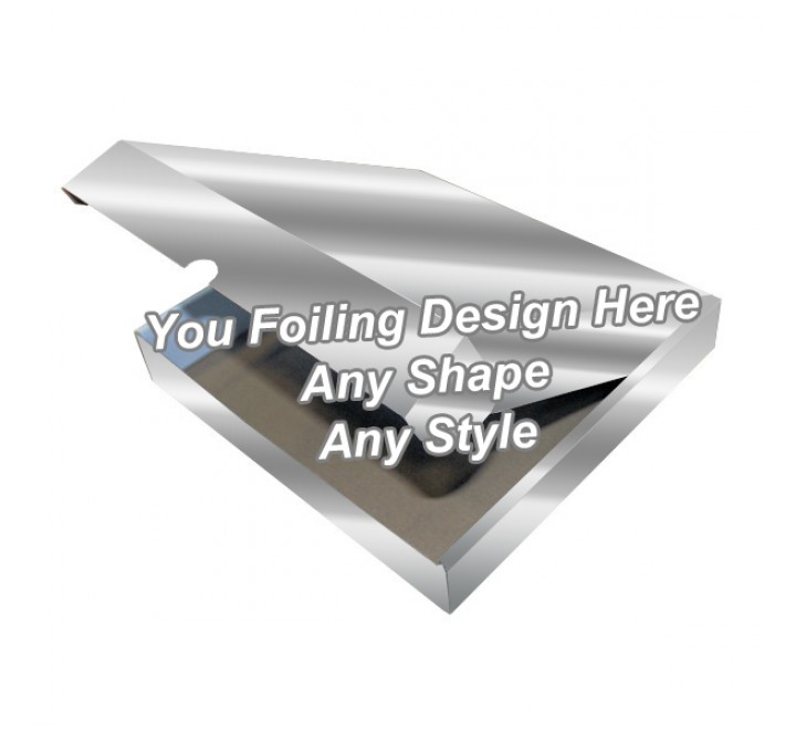 Silver Foiling - Flap Packaging Boxes Silver Foiling - Flap Packaging Boxes
