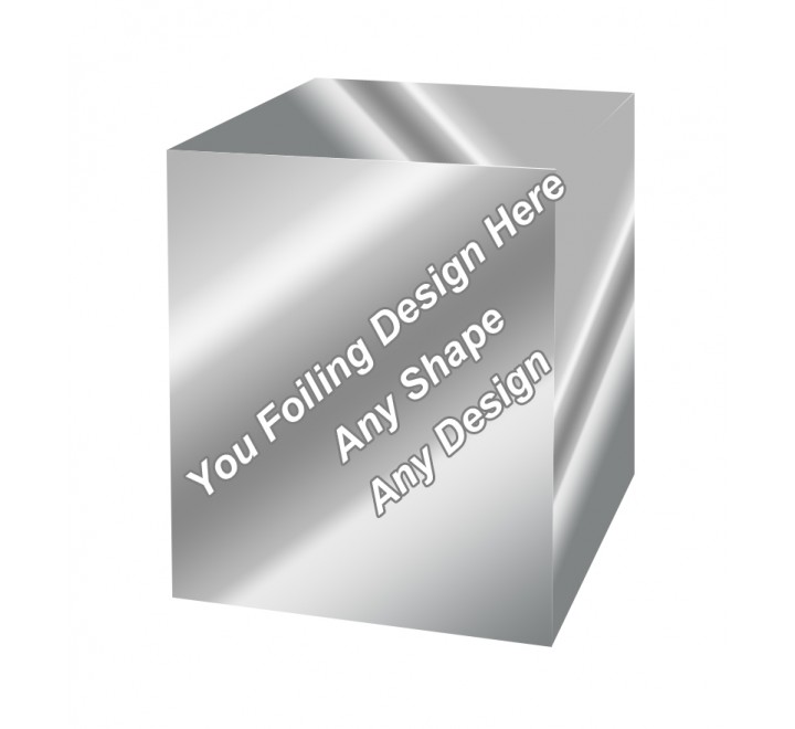 Silver Foiling - Jar Candle Boxes Silver Foiling - Jar Candle Boxes