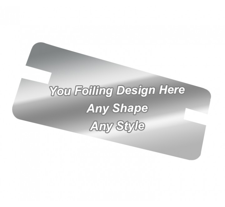Silver Foiling - Backing Card Printing Silver Foiling - Backing Card Printing